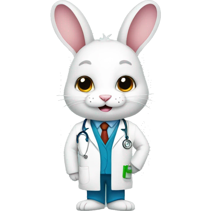 Doctor bunny emoji