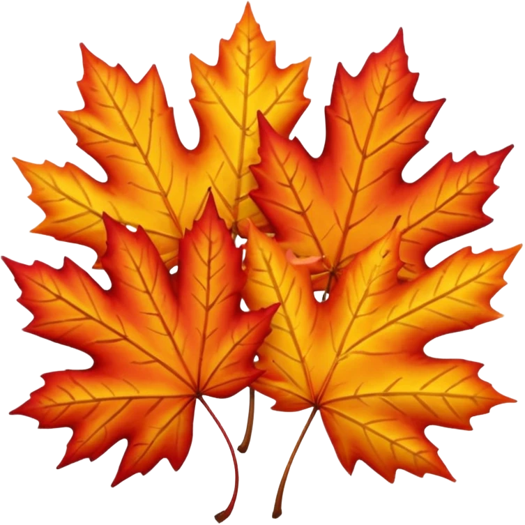 maple leaves emoji