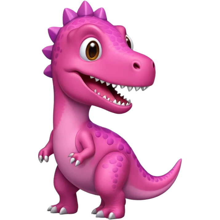 Dinosauro rosa emoji