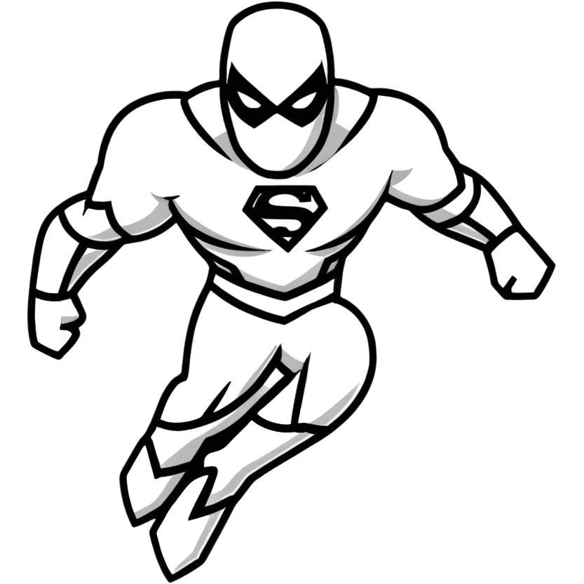 superhero transforming into robot form emoji