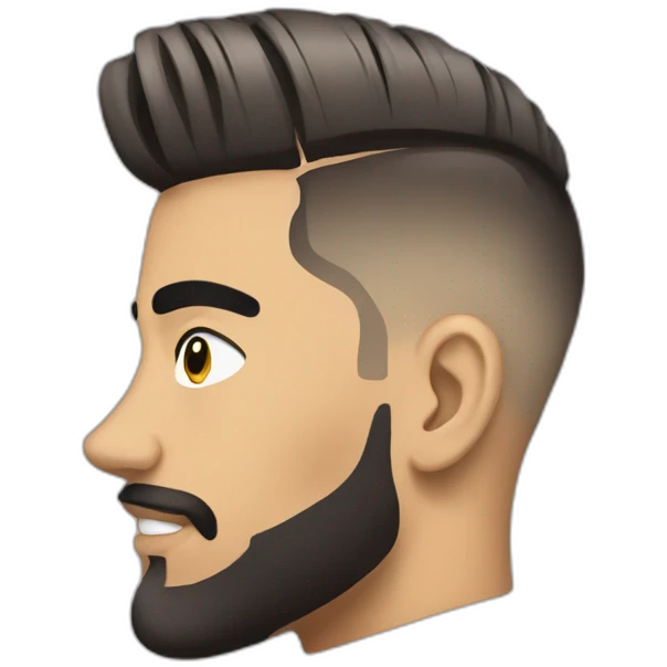 barber fade emoji