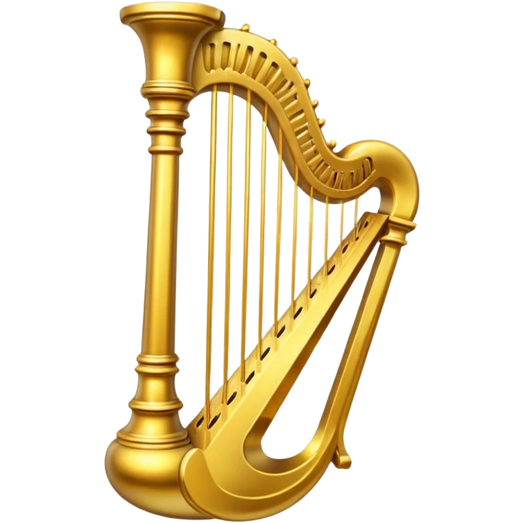 golden lyre emoji