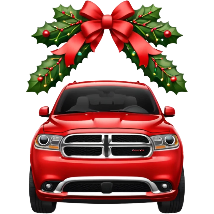 Christmas dodge durango emoji