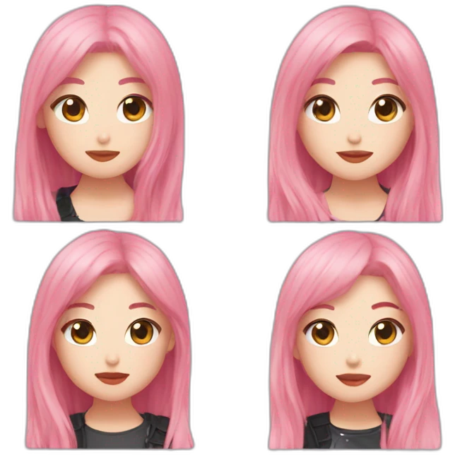 Blackpink ready for love emoji