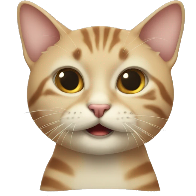 Mewing emoji