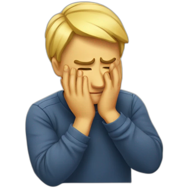 Facepalm emoji