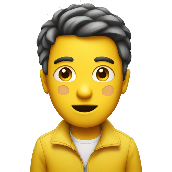 yellow emoji face giving a side eye emoji