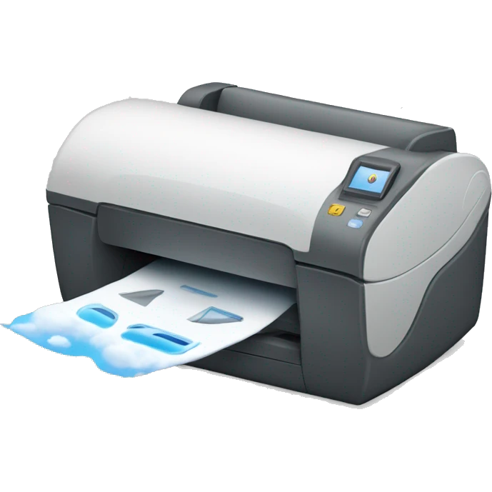 cloud printer emoji