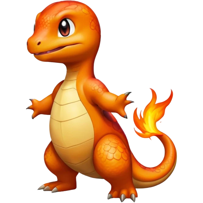 Charmander from Pokémon emoji