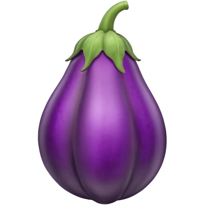 animated eggplant with veins pumping emoji