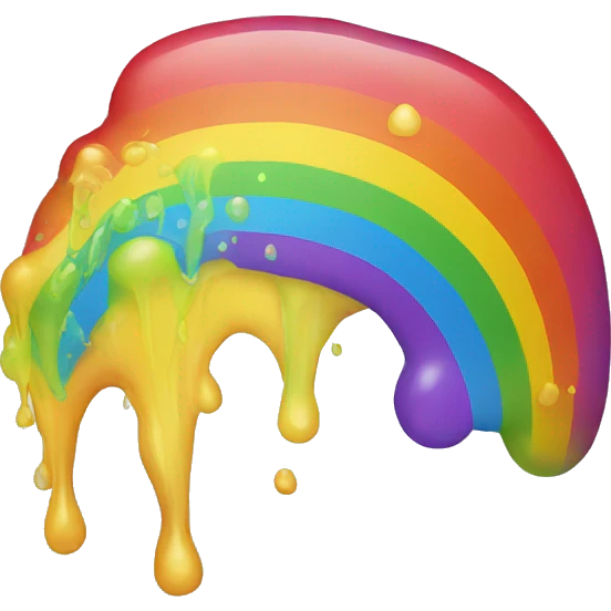 puking rainbows emoji