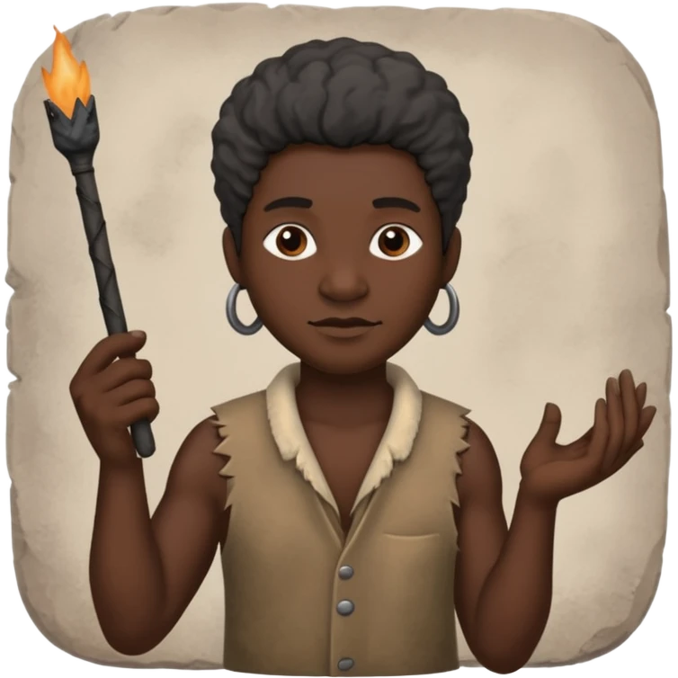 stone age artist emoji