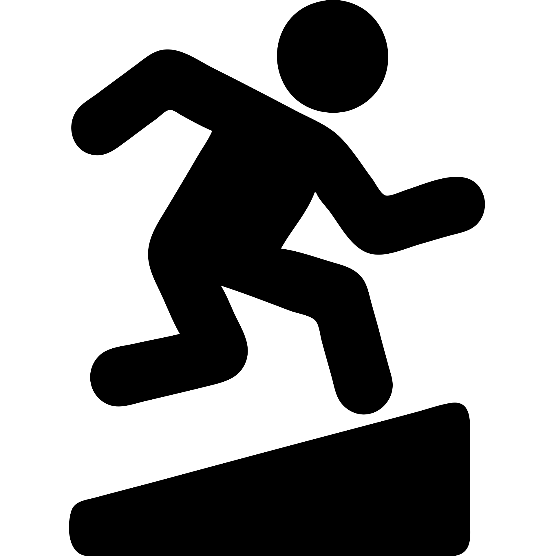 A parkour emoji