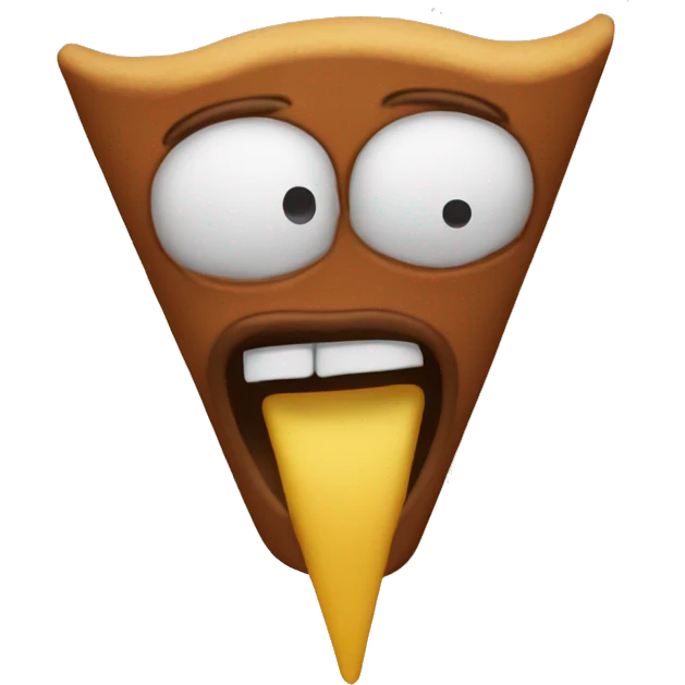Upside down crozz emoji