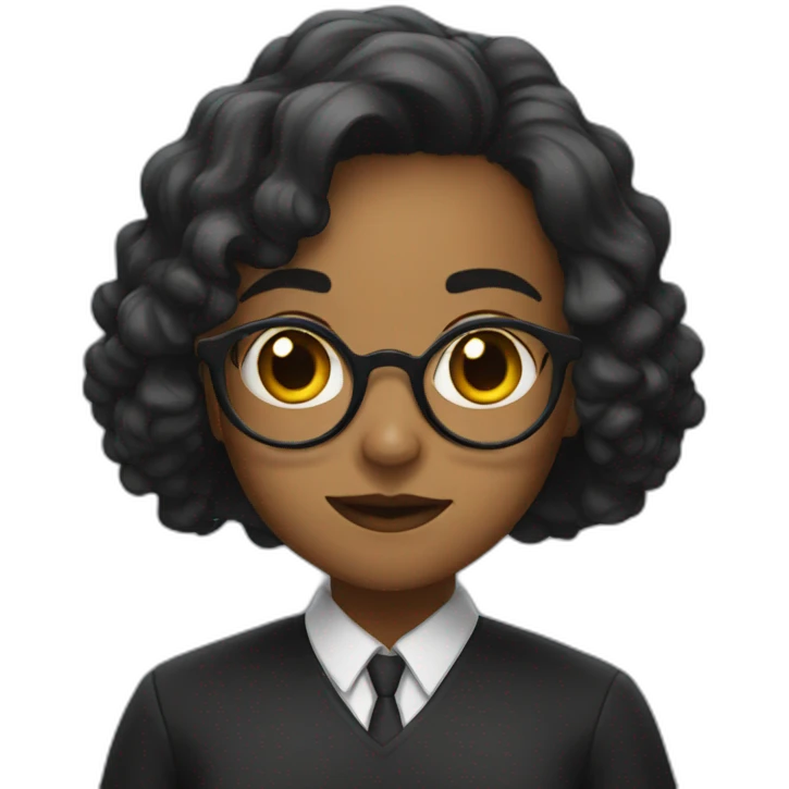 dark academia girl emoji