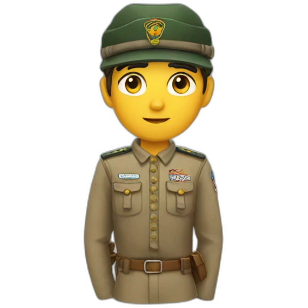 Salut scout emoji