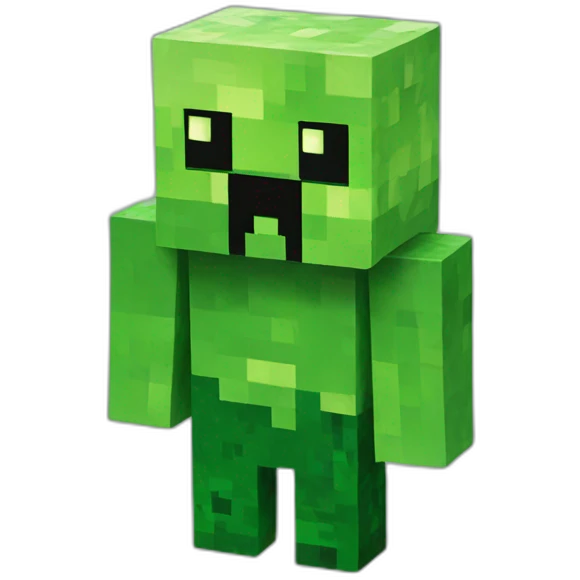 Minecraft creeper emoji