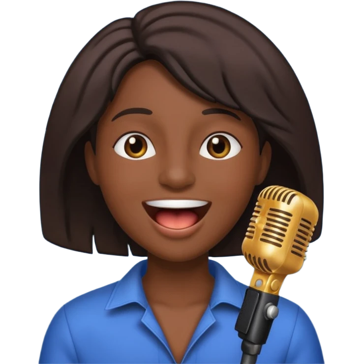 singer emoji emoji