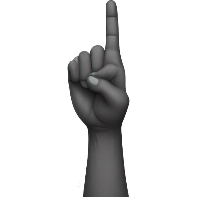 Hand doing the Loser symbol with its fingers emoji