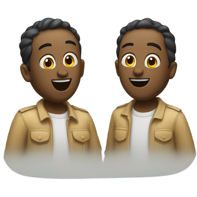 seeing double emoji