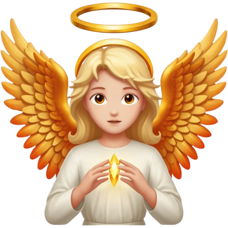 Biblically accurate Angel seraphim emoji