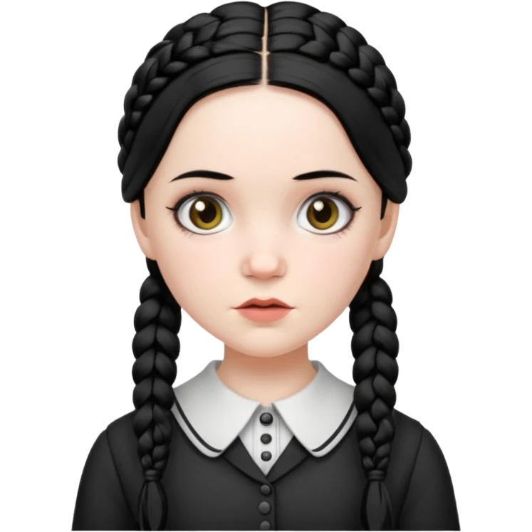 Wednesday adams  emoji