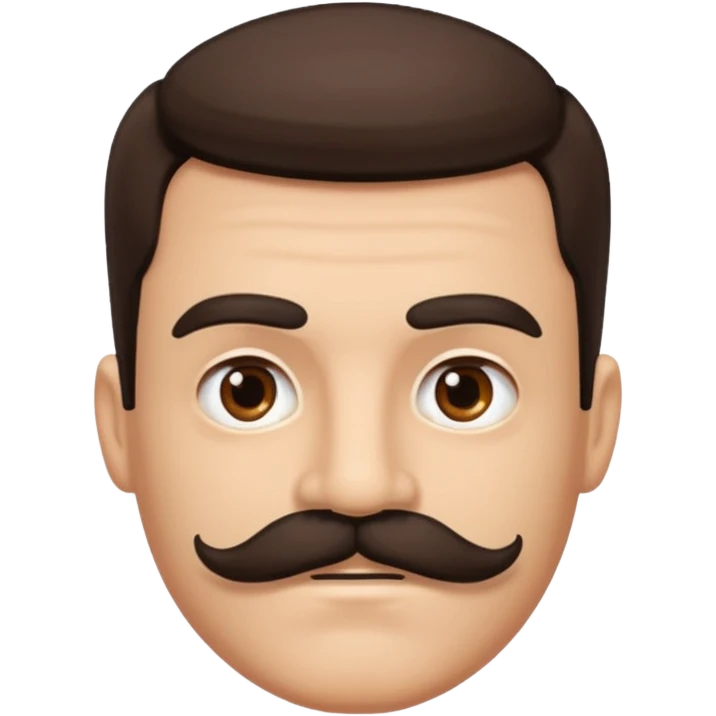 mustache emoji