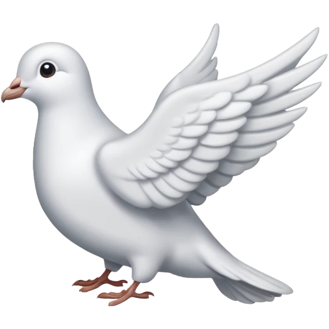 Holy dove emoji