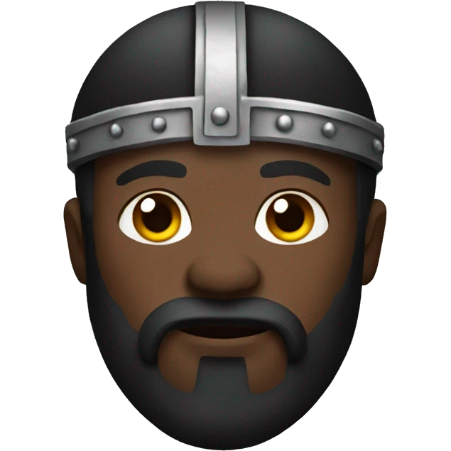 black viking emoji