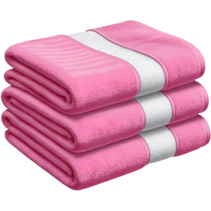 pink hotel towel emoji