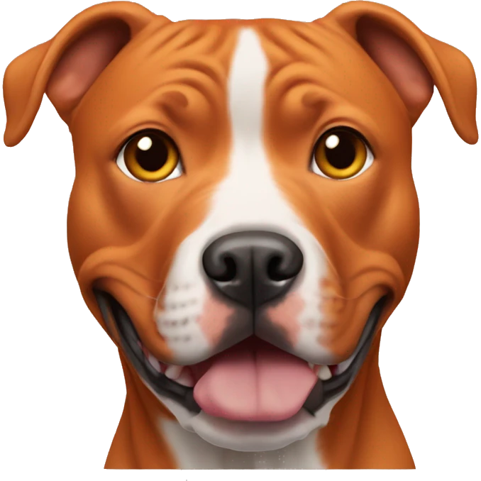 Orange pitbull emoji