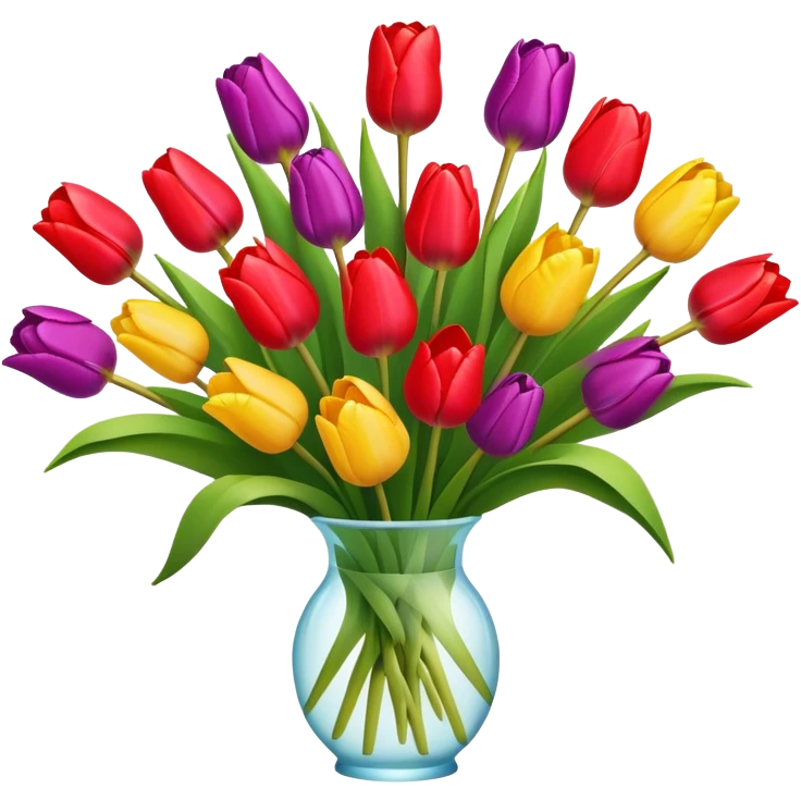 tulip bouquet  emoji