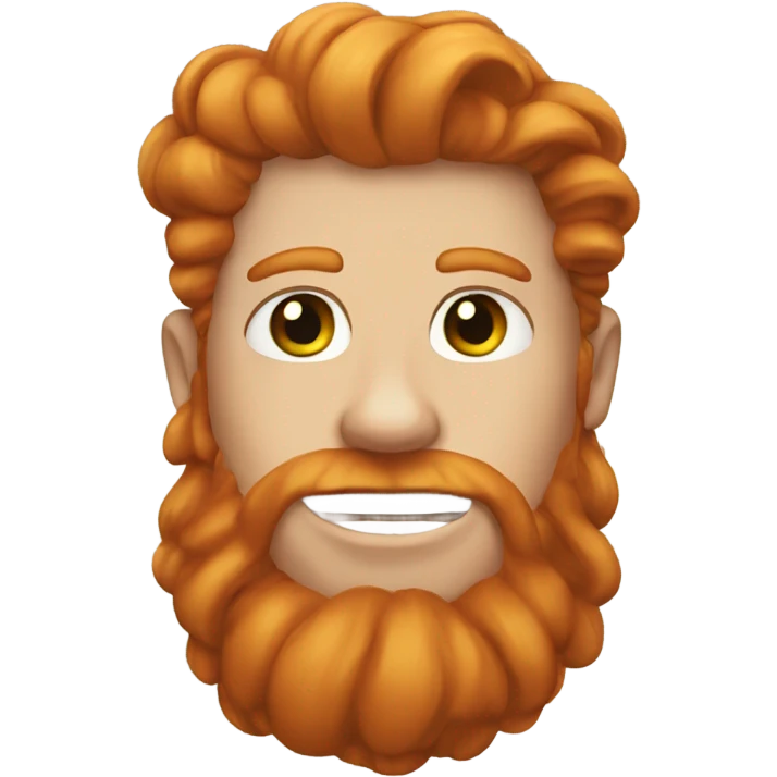Ginger head princes emoji