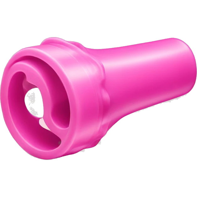 one pink plastic curler emoji