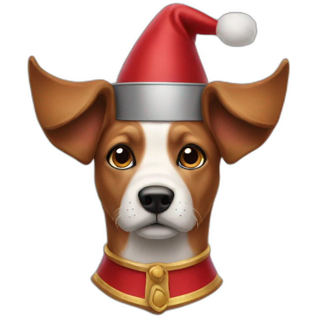 Sinterklaas hond emoji