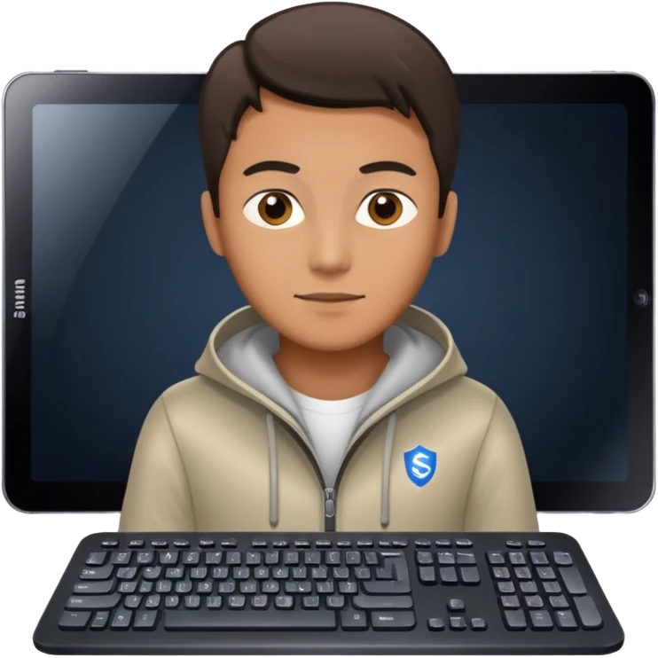 👨‍💻 hacker  Samsung  keyboard emoji