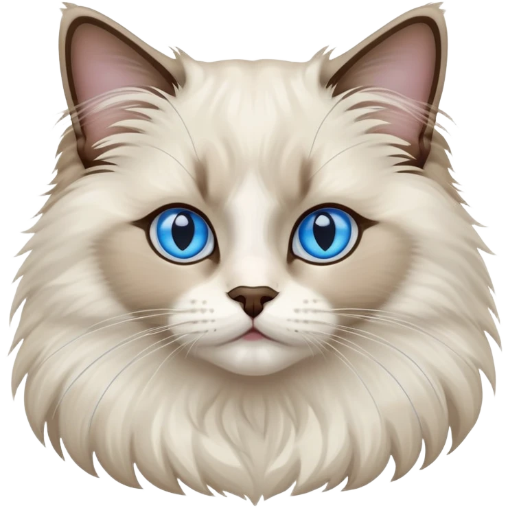 呢啲with No a Ragdoll cat emoji