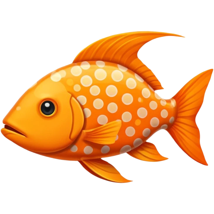 oragngeSpotted Fish emoji