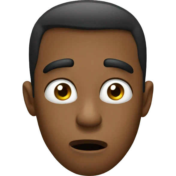 Smelling something bad emoji