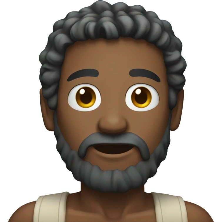 man on the beach emoji