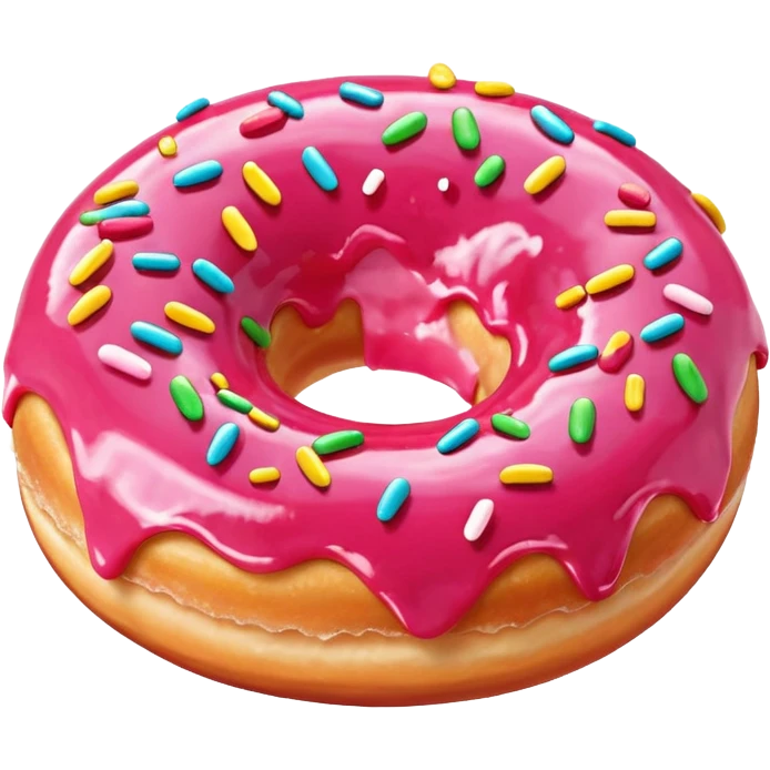 Strawberry donuts emoji