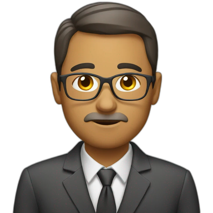 Teacher thin tired emoji