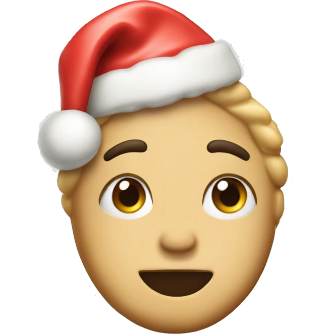 Christmas sugar cookie emoji