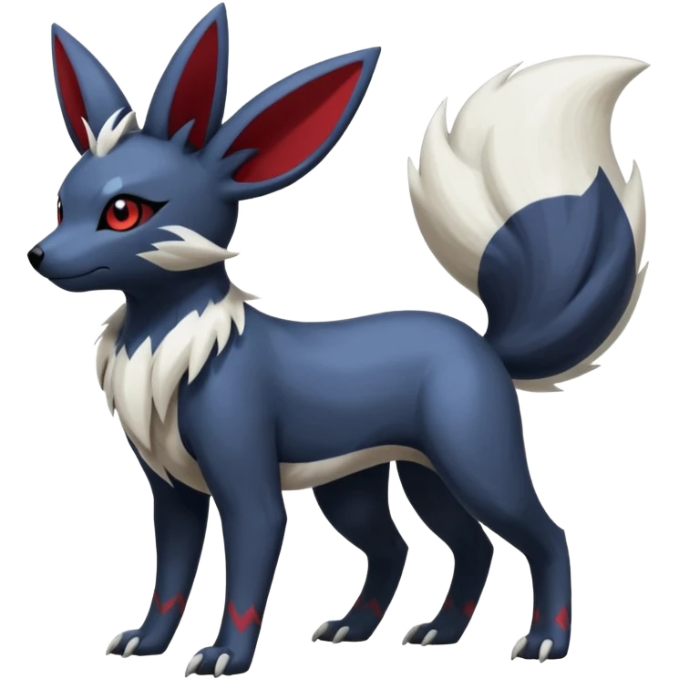 Umbreon-Mightyena-Absol-Minccino-Zangoose-fusion-hybrid-creature  emoji
