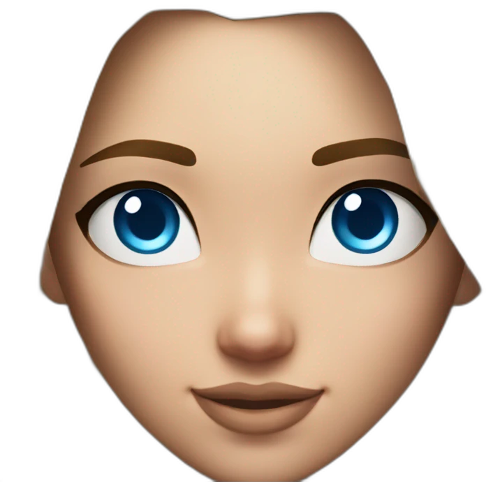 fortnite blue eyes blond emoji