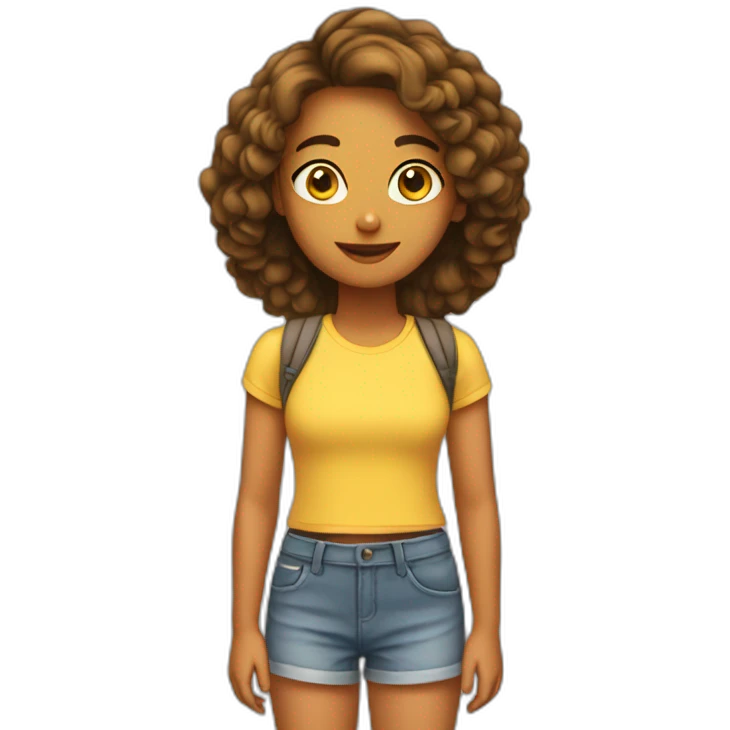Chica adolescente  emoji