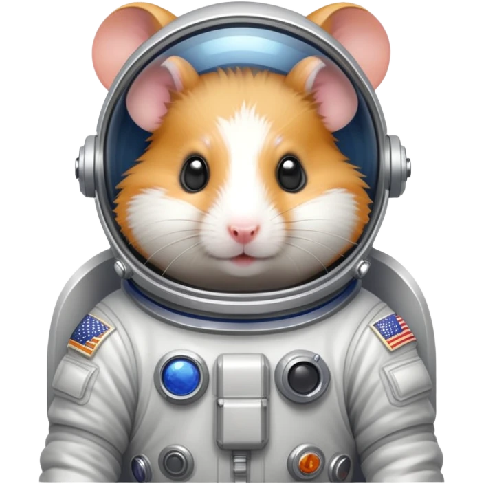hamster in space suit emoji