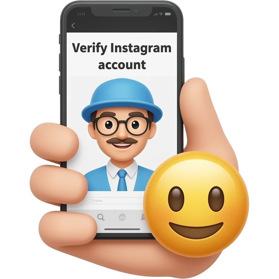 I learned how to verify my Instagram account using an emoji. emoji