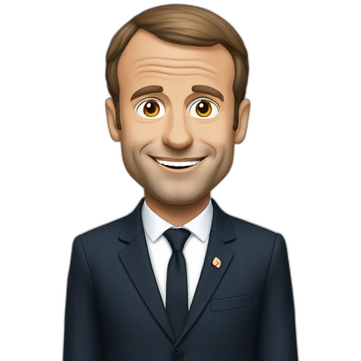 Emmanuel Macron emoji
