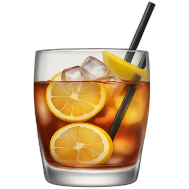 old fashioned cocktail emoji